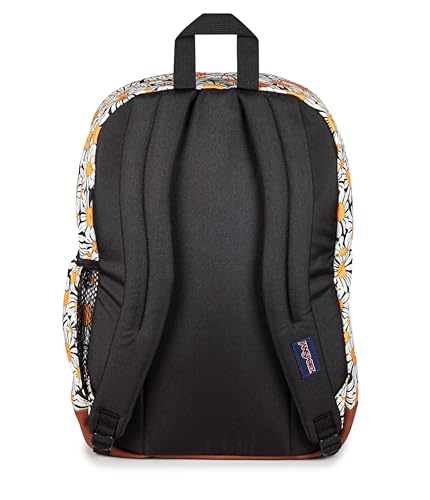 JanSport Cool Backpack with 15-inch Laptop Sleeve, Large Computer Bag Rucksack with 2 Compartments, Ergonomic Straps, Daisy Dreamscape - color: Daisy Dreamscape