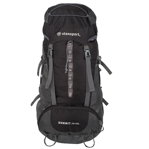 Stansport Internal Frame Pack - color: Black, size: 70+10 Liters