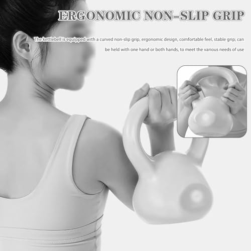 Kettlebell Weights Home Use Women's Sports Training Kettle Bells, Gym Arm Muscle Training Kettle Ball, Weight Loss, Small Space(Blue-10LB) - color: Blue-10lb