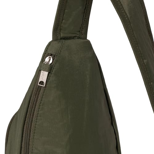 Baggallini Securtex Anti-Theft Daytripper Sling - color: Thyme