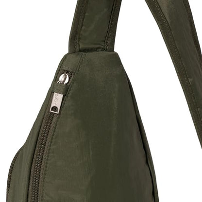 Baggallini Securtex Anti-Theft Daytripper Sling - color: Thyme