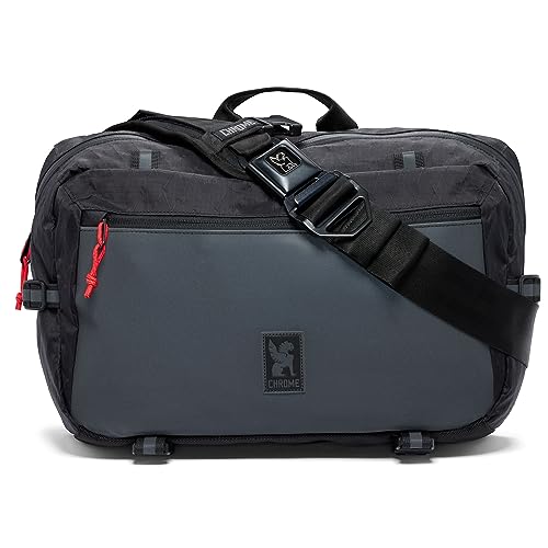 Chrome Industries Kadet Max Messenger Bag – Crossbody Sling Backpack for Men and Women w/Quick Release Buckle - color: Black Xrf