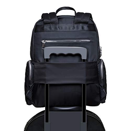 KAUKKO Lightweight Backpack Casual Travel Daypack Causal Backpack Shoulder Book Bag Multipurpose Daypacks - color: 17-black
