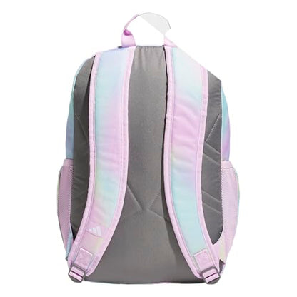 adidas Kids Affiliate Backpack – School Bag for Girls and Boys, 27L, Halftone Gradient Bliss Lilac/Bliss Lilac Purple, OSFA - color: Halftone Gradient Bliss Lilac/Bliss Lilac Purple