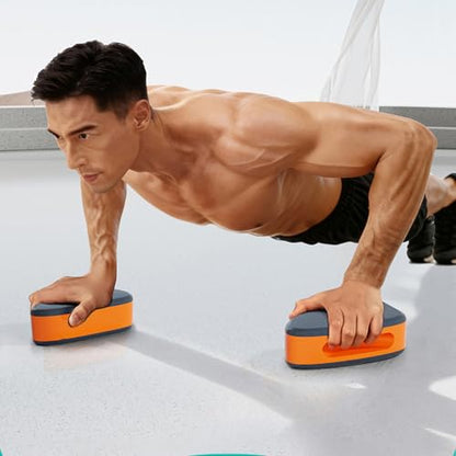 Push Up Handles For Home Workout Non-slip Base Stays Steady On Smooth Floors Reduces Direct Pressure On Palms For Men Women, Home Gym, Sports Activities, Indoor Outdoor Workout