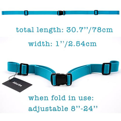 Backpack Chest Strap, Universal Add on Adjustable Sternum Strap, Chest Belt Replacement, with Heavy Duty Quick Release Buckle Clip, for Travel, Hiking, Camping, School - color: Blue