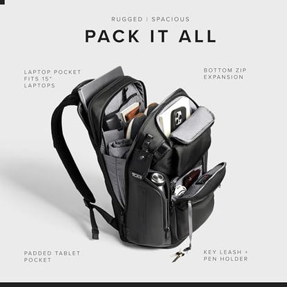TUMI Alpha Bravo Nomadic Backpack, 18.8", Black - color: Black