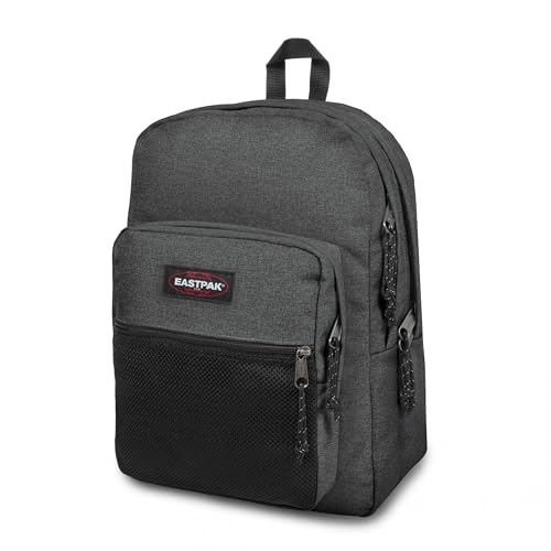 Eastpak Pinnacle Backpack - Bag For School,Travel, Work, or Bookbag - Black Denim - color: Black Denim