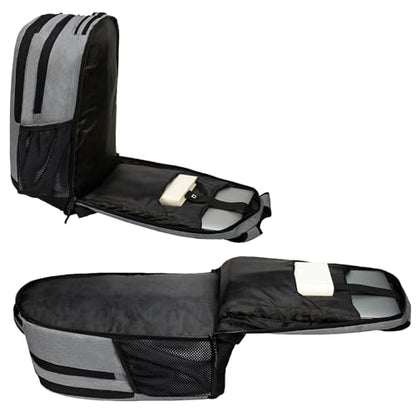 Dickies Laptop Backpack, Water Resistant College Computer Bag, Fits 15.6 Inch Notebook - color: Charcoal