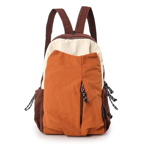 Ultralight Convertible Sling Backpack - Wear as Crossbody or Backpack for Commuting, Hiking, Travel and Cycling (Brown) - color: Brown
