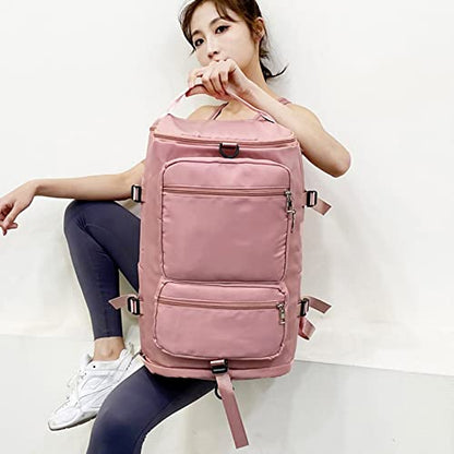 Gym Sport Bag Backpack Duffle Bag Bag Travel Shoulder Bag Casual Daypack for Men and Women