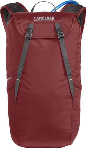 CamelBak Arete 18 Hydration Pack Backpack with 50oz Crux Reservoir, Ultralight Hiking Daypack - color: Rosewood