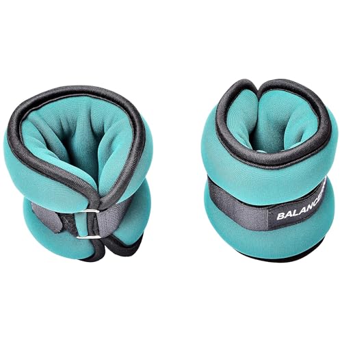 Fitvids Fully Adjustable Ankle Wrist Arm Leg Weights, 1-20LBS, Multiple Options - style: 1.5 lbs each (3-lb pair), Green