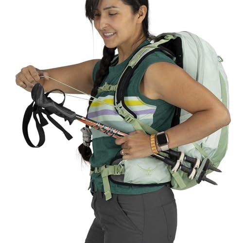 Osprey Tempest 22L Women's Lightweight Hiking Backpack - Small Daypack for Travel & Camping, Frosty Mint Green/Botanica - color: Frosty Mint Green/Botanica, size: 22L - Standard Fit