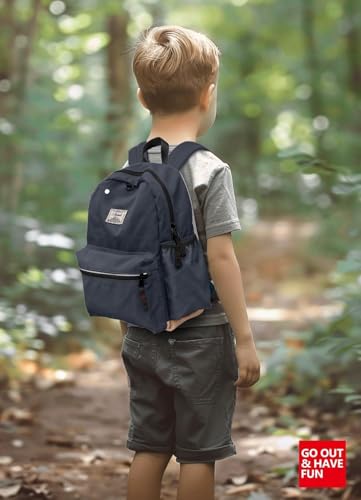 atgark Toddler Backpack for Boys 2-5: Preschool Kindergarten Backpack - 13" Daycare Backpack Fit A4 Folder - color: Eggplant, style: Ages 2-5 (13" H Fit A4 Folder)