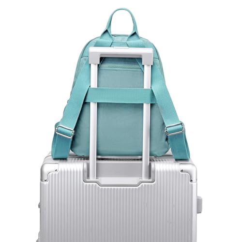 Mini Backpack Purse for Women, Stylish Daypack Shoulder Bag, Small Lightweight Daypack for Work Travle College (A- Light Green) - color: A- Light Green