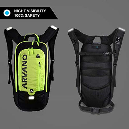Bike Backpack Small Mountain Biking Backpack Lightweight 6l Daypack - MTB Cycling,Hiking,Skiing,Snow Bicycle,Snowboard | Lightweight - color: Green