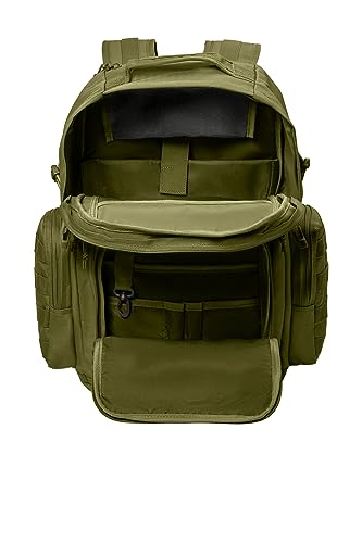 Tactical Gear bag Heavy Duty Duffel Gym bag/Tactical Backpack Custom Embroidered with your own text (Olive Drab Green Backpack) - color: Olive Drab Green Backpack