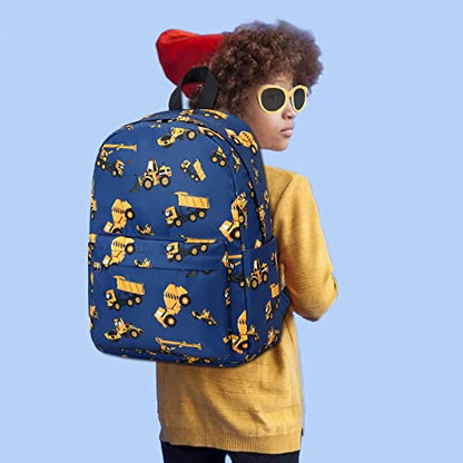CAMTOP Preschool Backpack for Kids Boys Toddler Backpack Kindergarten School Bookbags (Engineering Navy) - color: Engineering Navy