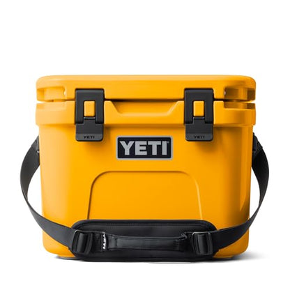 YETI Roadie 15 Hard Cooler with DoubleDuty Shoulder Strap - color: Alpine Yellow