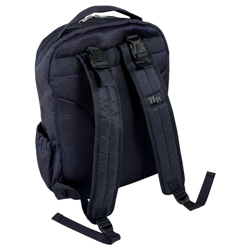 Hudson Baby Unisex Baby Premium Diaper Bag Backpack and Changing Pad, Navy, One Size - color: Navy