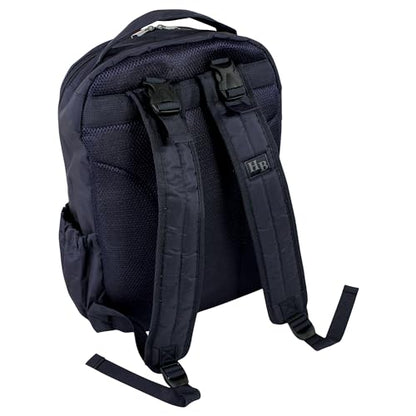 Hudson Baby Unisex Baby Premium Diaper Bag Backpack and Changing Pad, Navy, One Size - color: Navy