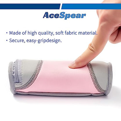 AceSpear Hand Weights for Women Men 1lb 2lbs 3lbs 4lbs Soft Dumbbells of 2, Detachable Walking Weight for Aerobics, Jogging, Running - color: Pink, style: 2 lbs x 2