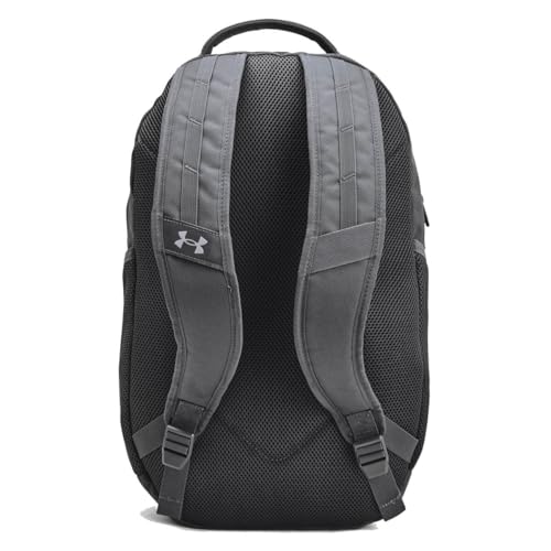 Under Armour Unisex-Adult Hustle 6.0 Backpack, (025) Castlerock / / Steel, One Size Fits Most - color: (025) Castlerock / / Steel, size: One Size