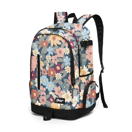 rickyh style School Backpack Travel Bag for Men & Women Lightweight College Back Pack with Laptop Compartmen - color: 01zhua