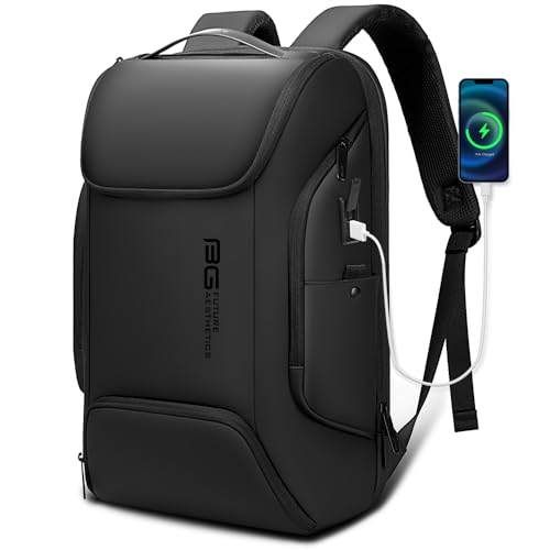 FUTURE AESTHEICS Business Laptop Smart backpack Can Hold 15.6 Inch Laptop Commute Backpack Carry on bag for men and women - color: Black