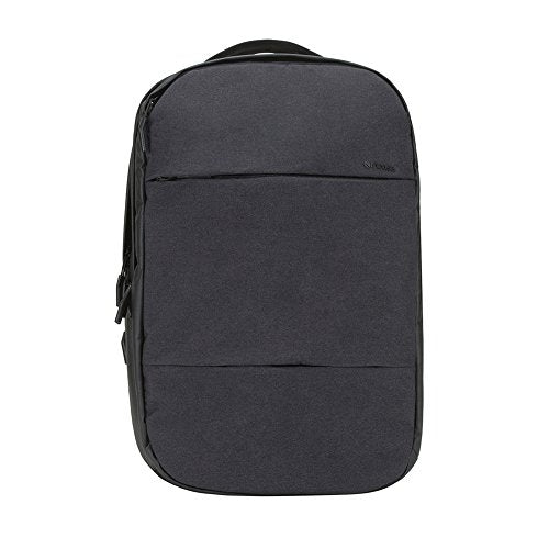 Incase City Backpack - 24L Main Storage Compartment with 16" Faux Fur Laptop Pocket, Front Organizational Pocket, Quick Access Pocket, Everyday Tech Backpack - Black - color: Black