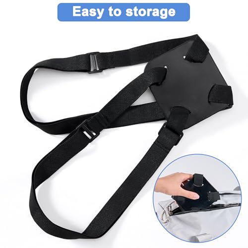 Chelmon Luggage Straps, Ajustable Elastic Bungee Belt for Suitcases, Add Extra Bag Easy and Securely for Travel (Black) - color: Black