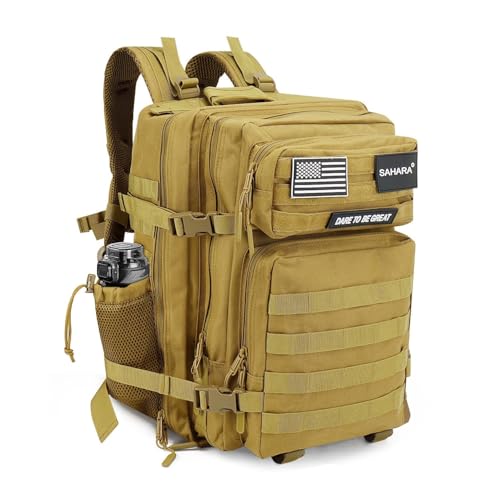 SAHARA - Raider Series Travel Bag & Laptop Backpack for Laptops up to 17.3-inch, Khaki, (LT00089) - color: Khaki