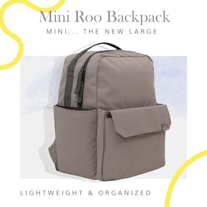 RED ROVR Mini Roo Lightweight Backpack | 6 pockets for everyday essentials (Truffle) - color: Truffle