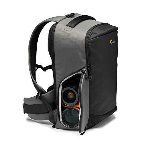 Lowepro Flipside BP 400 AW III Mirrorless and DSLR Camera Backpack - Dark Grey - with Rear Access - with Side Access - with Adjustable Dividers - for Mirrorless Like Sony α7 - LP37353-PWW - color: Dark Grey
