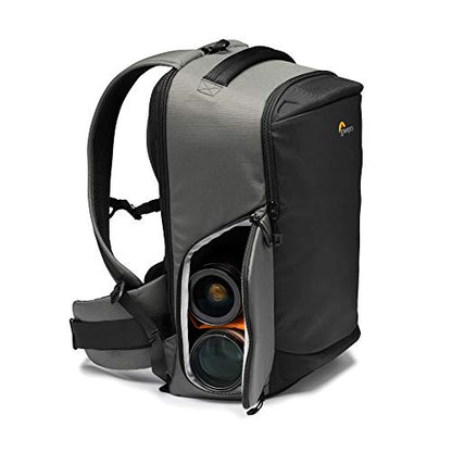 Lowepro Flipside BP 400 AW III Mirrorless and DSLR Camera Backpack - Dark Grey - with Rear Access - with Side Access - with Adjustable Dividers - for Mirrorless Like Sony α7 - LP37353-PWW - color: Dark Grey