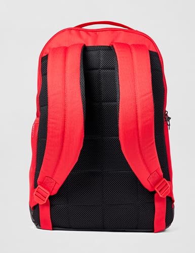 Nike Unisex Adult Gameday Brasilia 9.5 Training Backpack (24L or 30L) | Mens and Womens - color: University Red/Black/White, size: Medium
