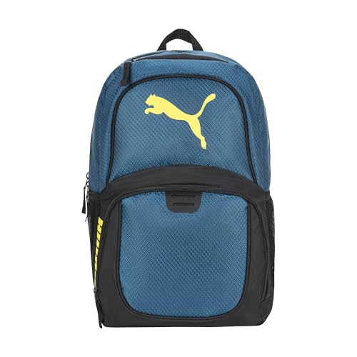 Puma Evercat Contender 3.0 Backpack Bag, Turquoise, OS - color: Turquoise, style: Contender Backpack With Laptop Sleeve, Item Organizer & Media Pocket