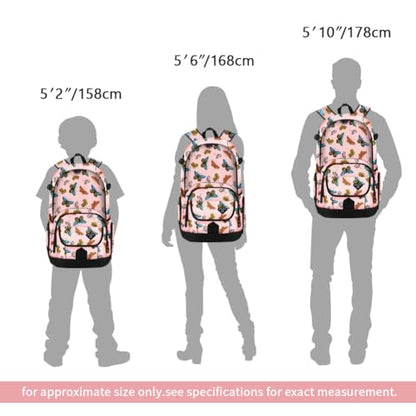 rickyh style School Backpack Travel Bag for Men & Women Lightweight College Back Pack with Laptop Compartmen - color: 04fhd