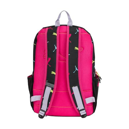 PUMA Rally 300 Backpack, Black/Bright, OS - color: Black/Knockout Pink
