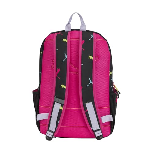 PUMA Rally 300 Backpack, Black/Bright, OS - color: Black/Knockout Pink