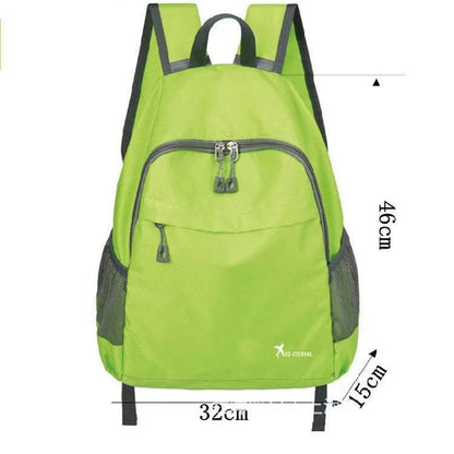 Geboldil Men's and women's waterproof backpack traveling backpack green1 - color: Green1