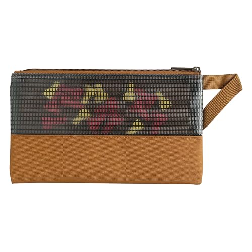 Carhartt Utility Zipper Pouch Set, Durable Water Repellent Organizers Sold in Sets of Three, Carhartt Brown - color: Carhartt Brown