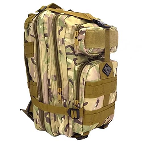 Medium Backpack with Pistol Retention System, CP Camo, Concealed Carry Capability with MOLLE Webbing Exterior for Modular Gear Expansion - color: Cp Camo