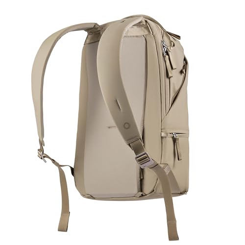Urth Arkose 20L Backpack – 15” Laptop Bag, Weatherproof + Recycled (Beige) - color: Beige