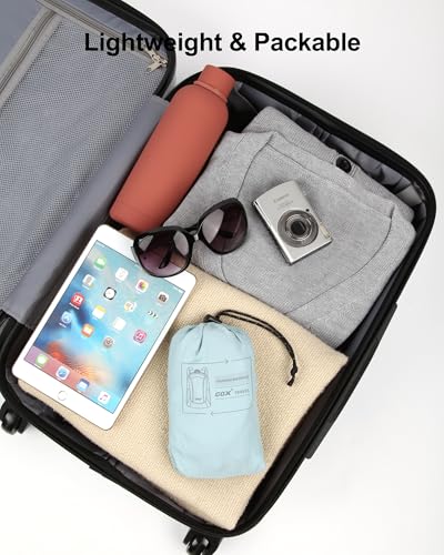GOX Foldable 20l Backpack For Travel Lightweight Hiking Packable Daypack for Men Travel Camping Outdoor Bag Women (Sky Blue) - color: Sky Blue