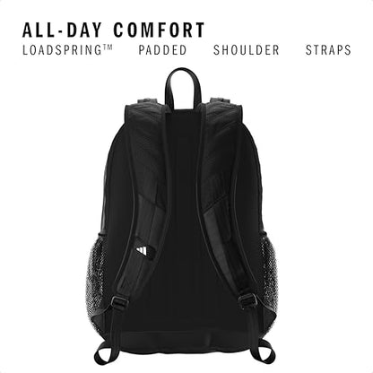 adidas Primetime School Backpack 41L - color: Black/White