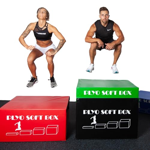 Fitness First Stackable Soft Plyo Boxes - size: 24"