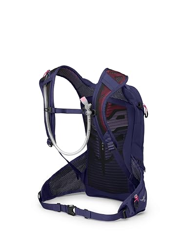Osprey Raven 10L Women's Mountain Biking Backpack with Hydraulics Reservoir - color: Deep Fig