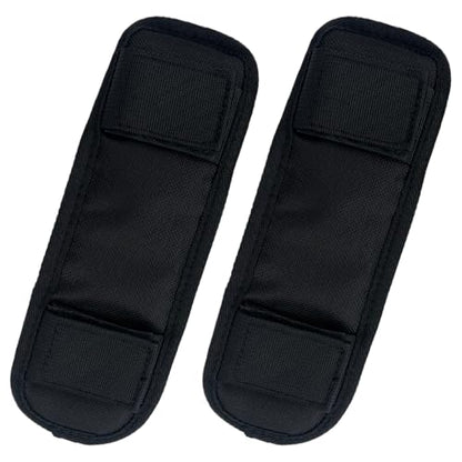 2 PCS Soft Shoulder Strap Pad, Ultra Comfortable Shoulder Pads for Bag Straps,Breathable & Durable Backpack Strap Pads (Black)